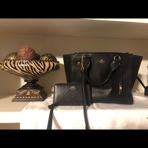 Coach Handbag and wallet